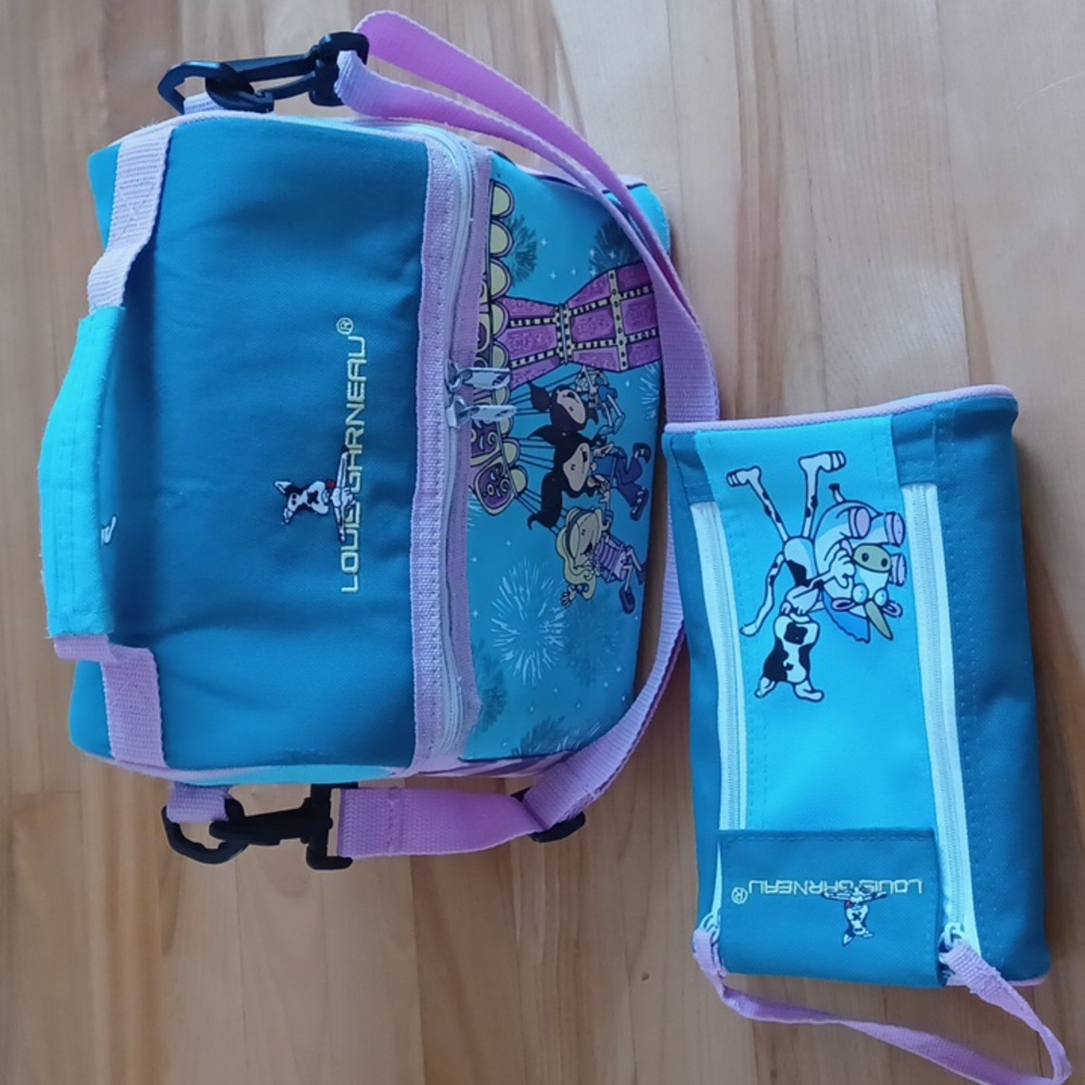 LOUIS GARNEAU Set of  Lunch box  and pencil case